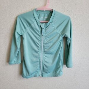 Cat & Jack Mint Green Full Zip-Up Jacket 18 Months
